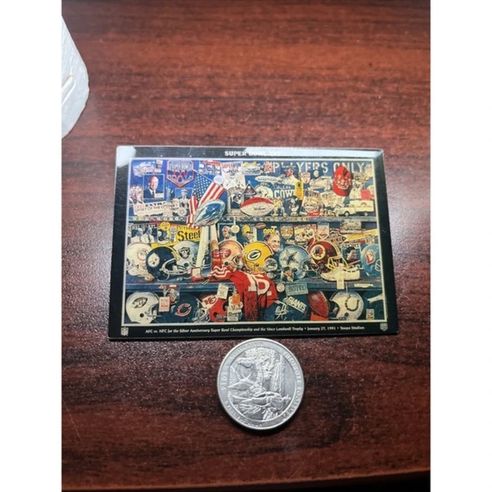 Super Bowl XXV NFL Buffalo Bills New York Giants Peter David Limited Edition Pin